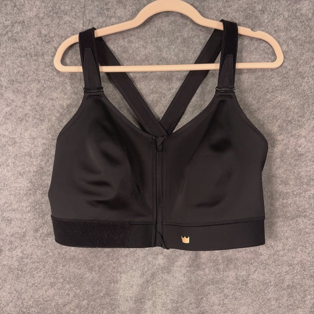 SHEFIT Flex Sports Bra‎ Womens 5Luxe Black 4-Way Stretch
